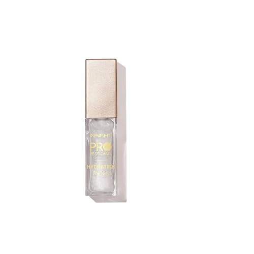 Image of INSIGHT Professional Hydrating Lip Gloss - Snow Flake | Non-Sticky, Long-Lasting Moisture & Shine | Infused with Vitamin E & Coconut Oil | Sheer, Glossy Finish | For Soft, Plump Lips (10g)