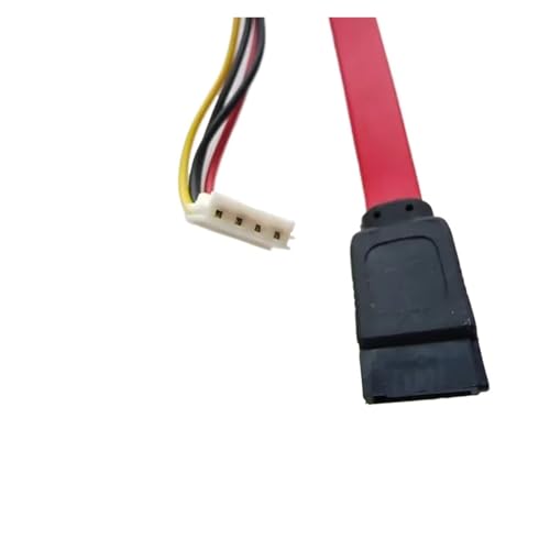 Cable de datos y energía SATA 22pin 4pin 10cm miniatura 3