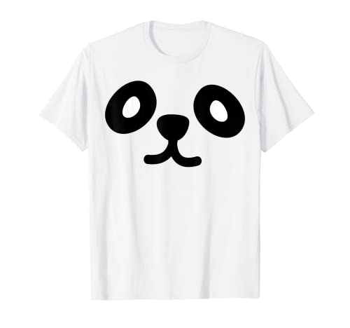 Disfraz de oso de panda de Halloween para niños Camiseta