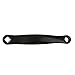 FytStycale Bike Square Taper 170mm Black Left Pedal Pedal Arm