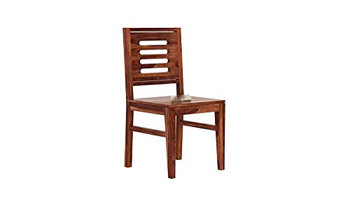 Image of Krishna Wood Decor Solid Wood Dining Table 8 Seater with Chair | Dining Room Set Furniture | Dining Table 8 Seater Set Wooden | Dining Table Set | Sheesham Wood | Teak Finish