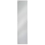 Taymor Push Plate for Commercial use (Satin Aluminum)