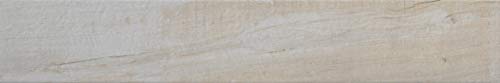 azulejo cerámica de gres porcelánico efecto Madera Amazon Blanco 15 X 90...