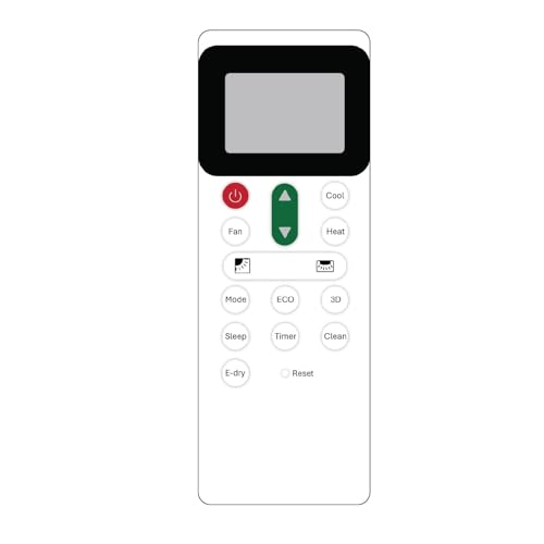 Image of BLACKSHEEP Compatible with Hitachi AC Remote for 1, 1.5, 2 ton with Backlit for Split /Window Air Conditioner - Please Match The Original Remote (AC 271)