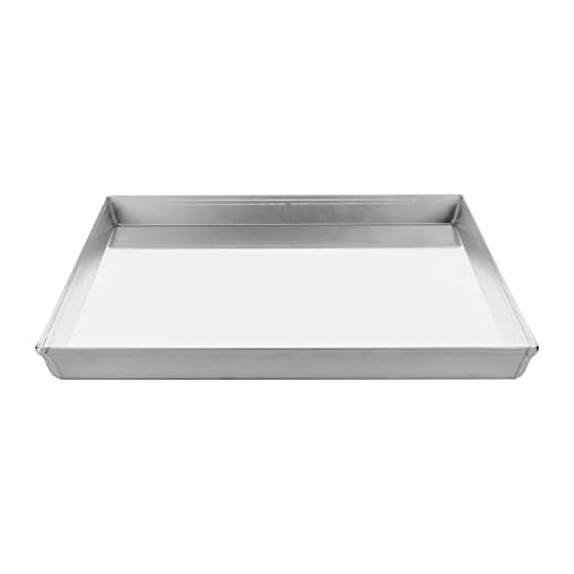 Fatto in Casa da Benedetta Teglia Furba quadrata (35 x 35 x 3cm) in Alluminio, Nickel Free – Produzione artigianale, Colore Grigio – In Forno fino a 230 °C