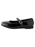 NEXT Fille Babies d'école en Cuir Black Patent 32...