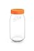 Price comparison product image Le Parfait Orange Top Jar, 3.0Litre, Clear