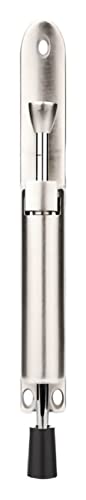 Tope de puerta ajustable con resorte mecánico de aluminio de 30x185mm 2