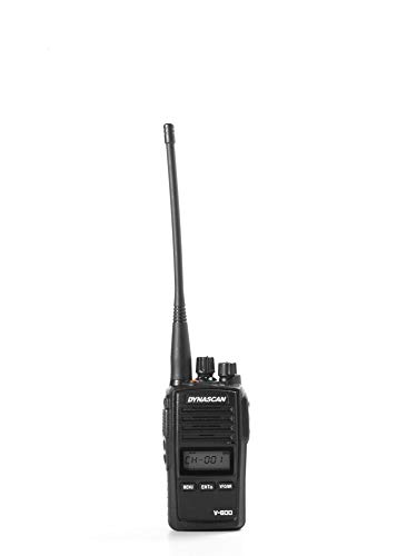 Walkie talkie profesional comercial Dynascan V-600 para exteriores e IP67 2