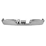 MBI AUTO - Chrome, Steel Rear Bumper Face Bar Shell for 2009-2016 RAM 1500 Pickup W/Out Park & Dual Exhaust 09-16, CH1102367