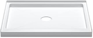 PROFLO PFSBA4234 Hammond 41-7/8" x 33-7/8" Rectangular Shower Base with Single Threshold and Center Drain - White