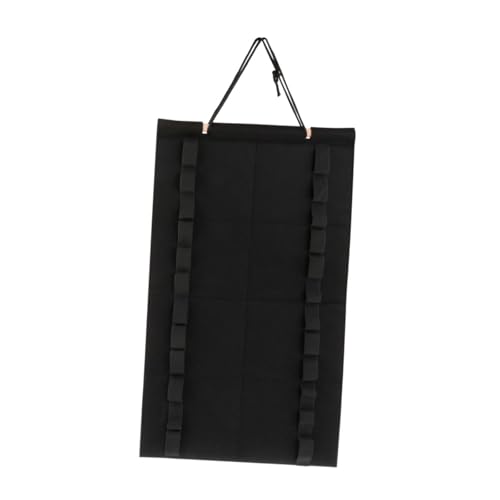 Menolana Martial Arts Belts Organizer Taekwondo Belt Display Wall Hanging Adults Karate Belt Display Rack for Judo Muay Thai Taekwondo, Black