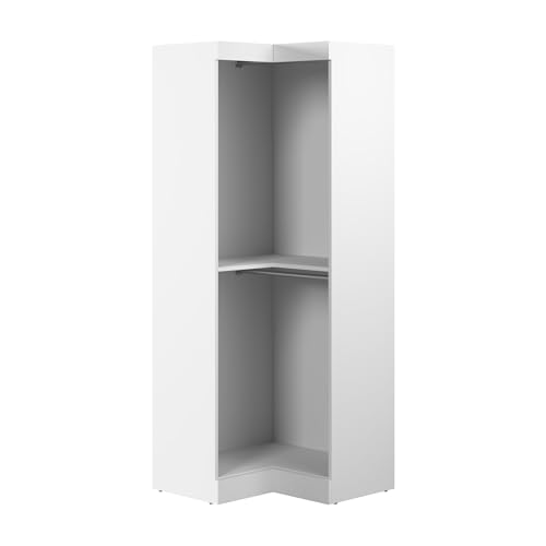 Bestar Corner Closet Organizer System 33-inch for Walk-In Closets