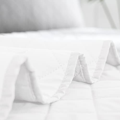 Juego de edredón reversible tamaño King blanco y fundas de almohada Easy-Going 8