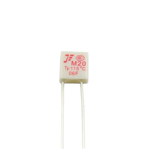 Fusible térmico M20 115C cuadrado de 2A 250V para electrodomésticos
