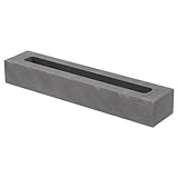 Uonlytech Hochreiner Graphit Schmelztiegel Metallgießen Schmelzofen Tiegel für Gold Silber Kupfer Hochtemperaturbeständiger Graphittiegel für Schmuckherstellung und Metallveredelung