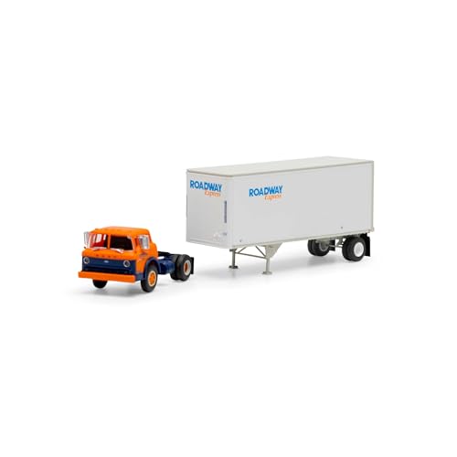 Athearn HO RTR Ford C/28' Trailer Roadway #2 ATH90989 HO Vehicles