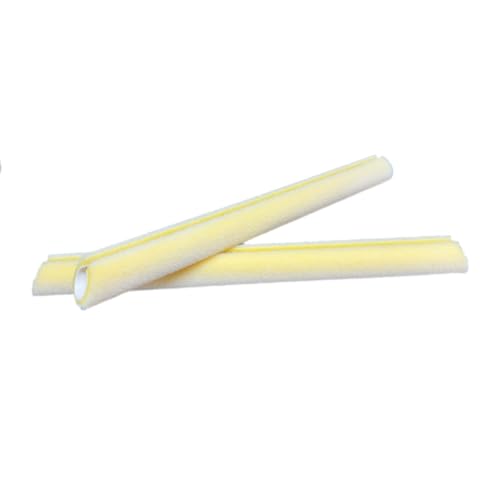 Tru Lamb Professional Quality T-Bar Refill Floor Coater (2 Pack 18 Inch Yellow Synthetic Foam)