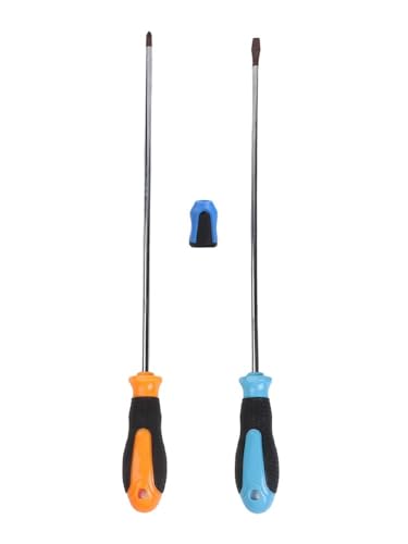 Set de destornilladores extra largos 3 piezas 400mm con iman miniatura 7