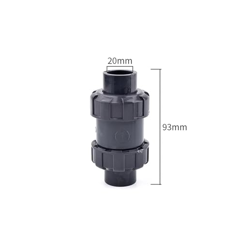 Válvula de retención UPVC de 20mm para optimizar el riego de jardines y huertos 3