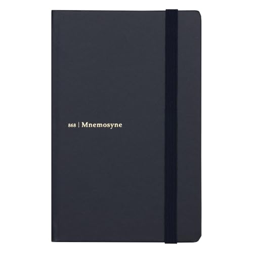 Journal bleu marine Mnemosyne A6 pour organiser vos projets quotidiens et réunions