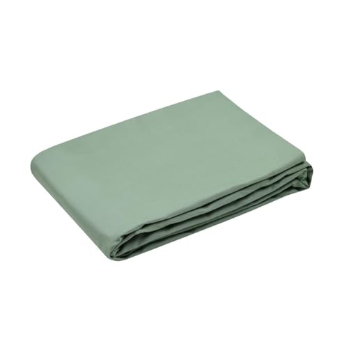 Housse de couette percale de coton Elysée Vert 260x240 cm douceur végétale - 2