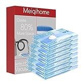 Meiqihome MQ1801-7L Vacuum Storage Bags 8 Large, Space Saver Sealer Bags, Airtight Compression Bags thumb #1