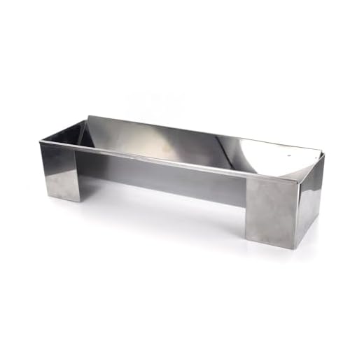 LILY COOK KP5345 Moule à bûche Triangulaire INOX Argent 30,20 x 9,80 x 7,40 cm