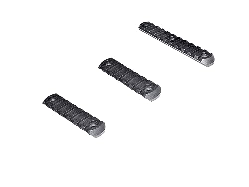 K Kexuan Polymer MLK Rail Section Combo, Included 11 Slot one Piece, 7 Slot 2 Pieces