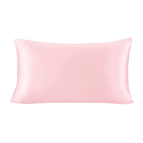 SILKMONDO シルク 枕カバー シルク100% 両面シルクタイプ 美肌 美髪 保湿 まくらカバー ホテル品質 寝癖防止 洗濯可能 silkpillowピンク