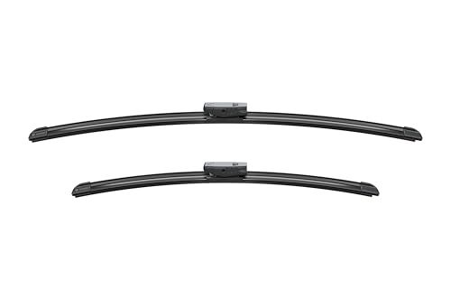 Image of BOSCH 3397007462 AeroTwin Wiper Blade Combo Pack - Set of 2 (24 inch & 19 inch) | Driver and Passenger Side Original Equipment Replacement Blades