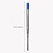 Monteverde Soft Ballpoint Pen Refills to Fit Parker-Style Pens, Extra Fine Point, Blue/Black, 2-Pack, Smooth Writing Technology for Parker, Conklin, Schmidt, and More
