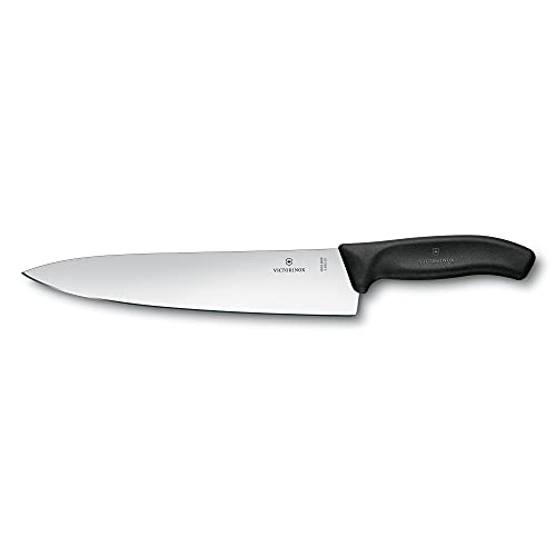Victorinox Swissclassic Cuchillo para Trinchar, 25 cm, Negro, en Blíster