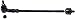 Dorman 543-227 Front Driver Side Steering Tie Rod End Assembly Compatible with Select Seat/Volkswagen Models