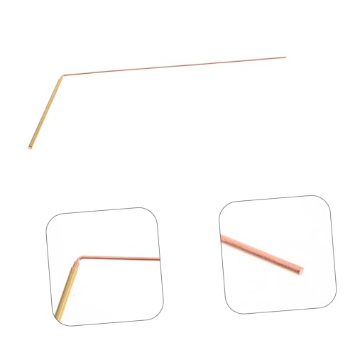 Baguettes de divination en laiton HEMOTON robustes | Matériel d'exploration durable - 8