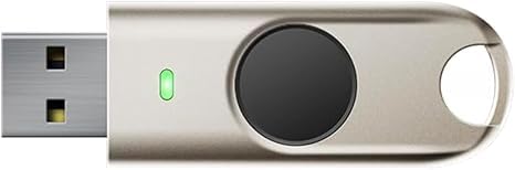 BioPass K50 Pro USB Security Key - Autenticador de dos factores - USB-A con FIDO U2F + FIDO2 - Biometric Fingerprinting - Help Prevent Account Takeovers with Multi-Factor Authentication