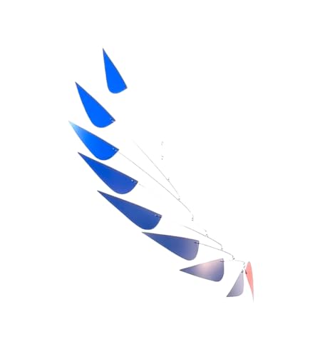 Blue Bird Midcentury Modern Mobile | Hanging Art Mobile