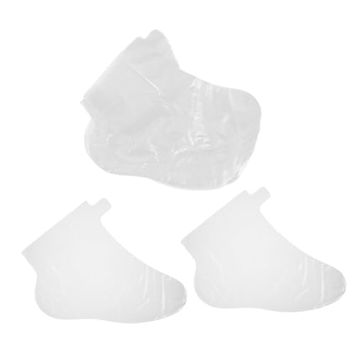 NULYLU Moisturizing Foot Mask Socks 100pcs Delicate Foot Care Foot Covers Warm Foot Mask Foot Bath Bag for Dry Cracked Feet