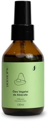 Dermopac Óleo Vegetal de Abacate 100% Puro Natural Prensado a Fri...