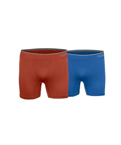Image of TEGO Core Men's Performance Boxer Brief | Seamless Anti-Chafe Underwear | Soft Compression | 6 inch Inseam | Lightweight & Odour-Control | Designed for Running and Lifting