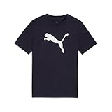 cat logo vector png new navy PUMA ESS Cat Logo Short Sleeve T-Shirt 9-10 Years