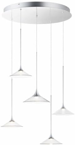 ET2 Cono-5 LED Pendant-26 Inches Wide by 24.75 inches high