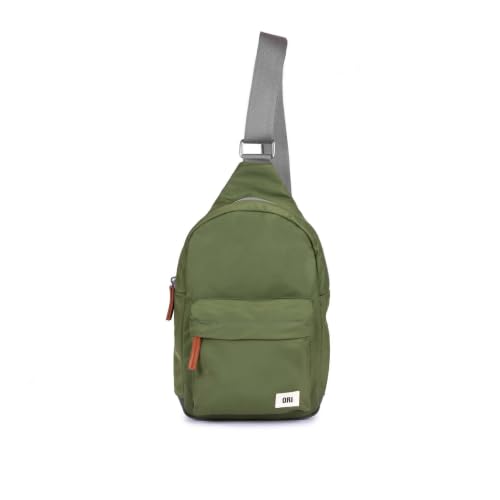 Image of ORI LONDON Crossbody Bag - Nylon Travel Sling Bag for Women & Men with Chunky Zippers - The Willesden