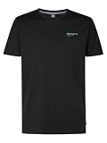tee shirt homme petrol industries PETROL INDUSTRIES, T-shirt pour homme SS Classic Print, M-1050-TSR110, noir, XL