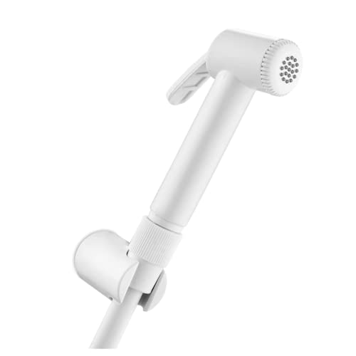 Cossimo Plastic Jaquar Toilet Jet Spray Health Faucet with 1 m Flexible Hose and Wall Bracket
