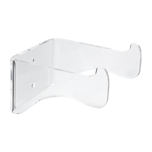 BESTonZON 1Set Acrylic Guitar Durable Ukulele Wall Mount Holder for Bass Ukulele Easy Installation with Strong Load Capacity Design for Secure Display Storage