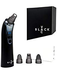 BLACK VAC Pore Vacuum & Blackhead Remover Vacuum (2019 Edition) | Skin Vacuum Cleaner for Nose, Forehead, Facial Cleaning Tool for Pimples, Whiteheads, Acne | Comedone Extractor with Dermasuction Cl