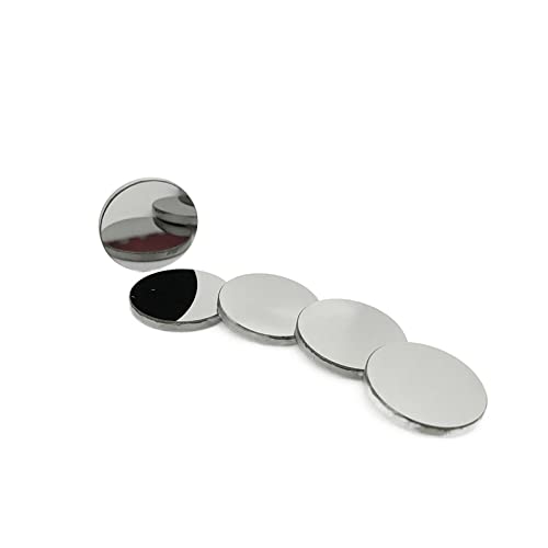 Mo Reflector Mirror Dia19.05/20/25/30/38.1mm CO2 Laser Molybdenum Mirror for CO2 Laser Engraving Machine(25mm,3mm)