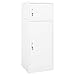 Tidyard Saddle Cabinet White 20.9