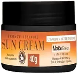 Acelerador e Ativador de Marquinha Bronze Bronzeador Turbo Sun Cream MakeGreen - 40Grs